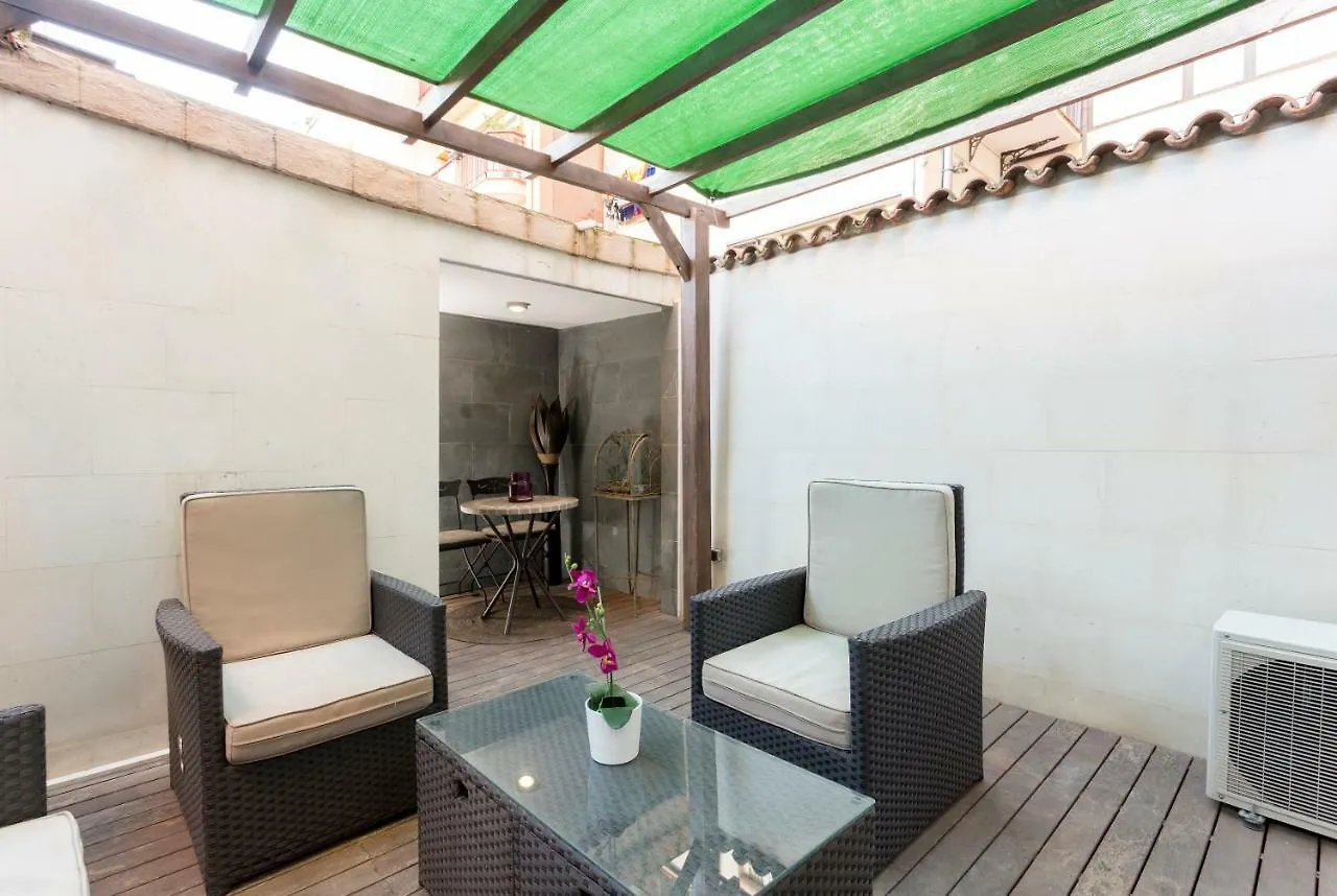1229 - Awesome City Center Apartment With Terrace Barcelona 0*,  Spain